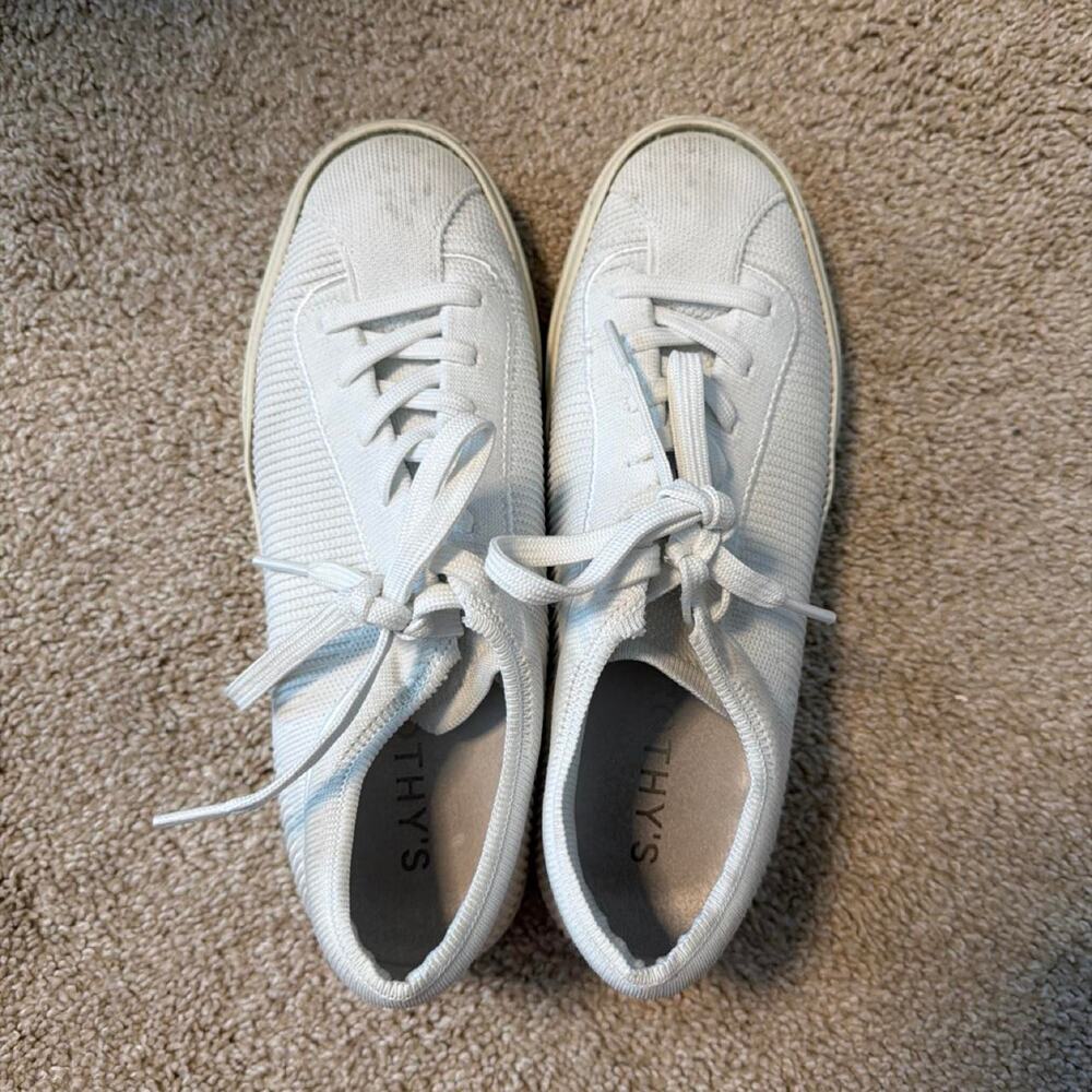 White rothys sneakers